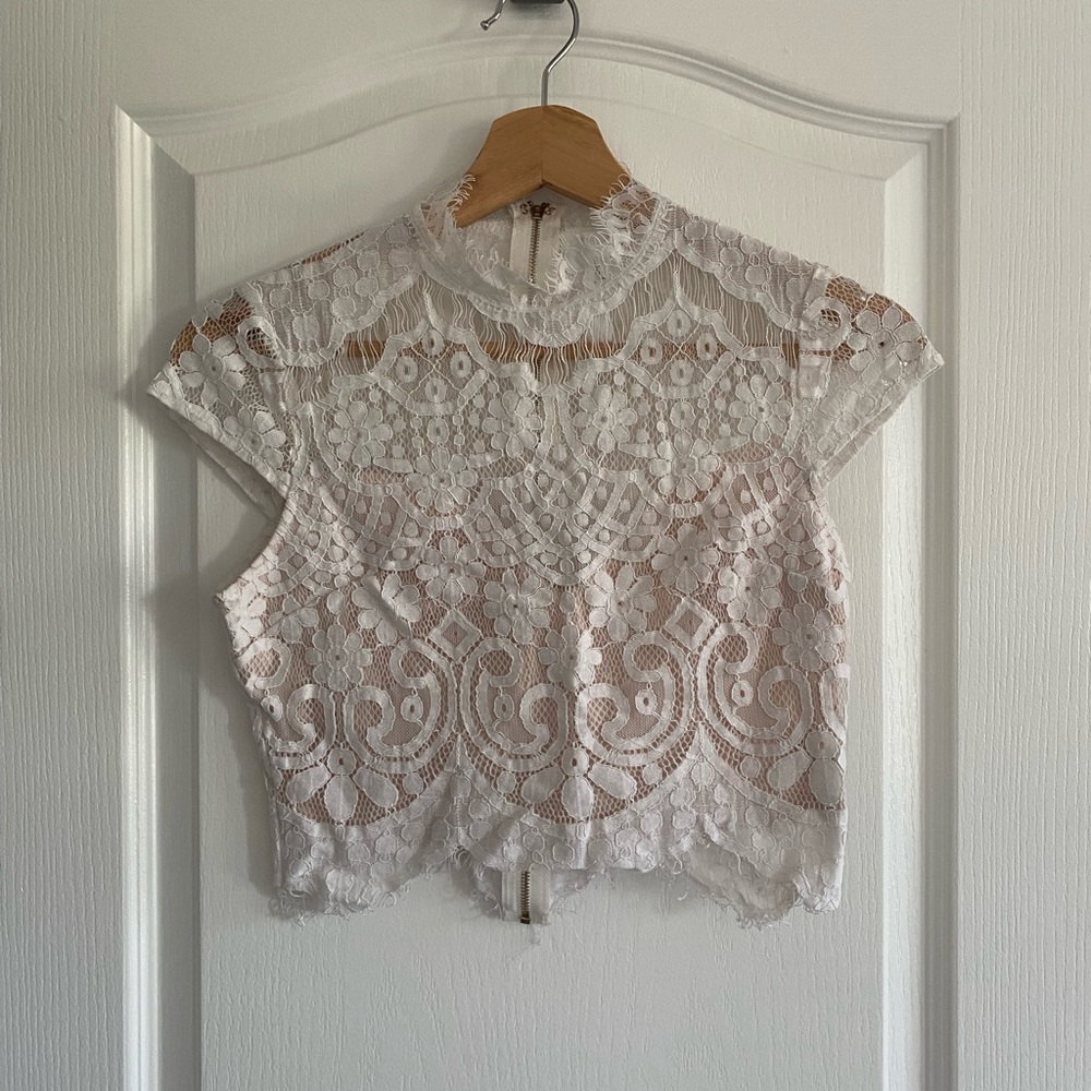 M Boutique Lace top